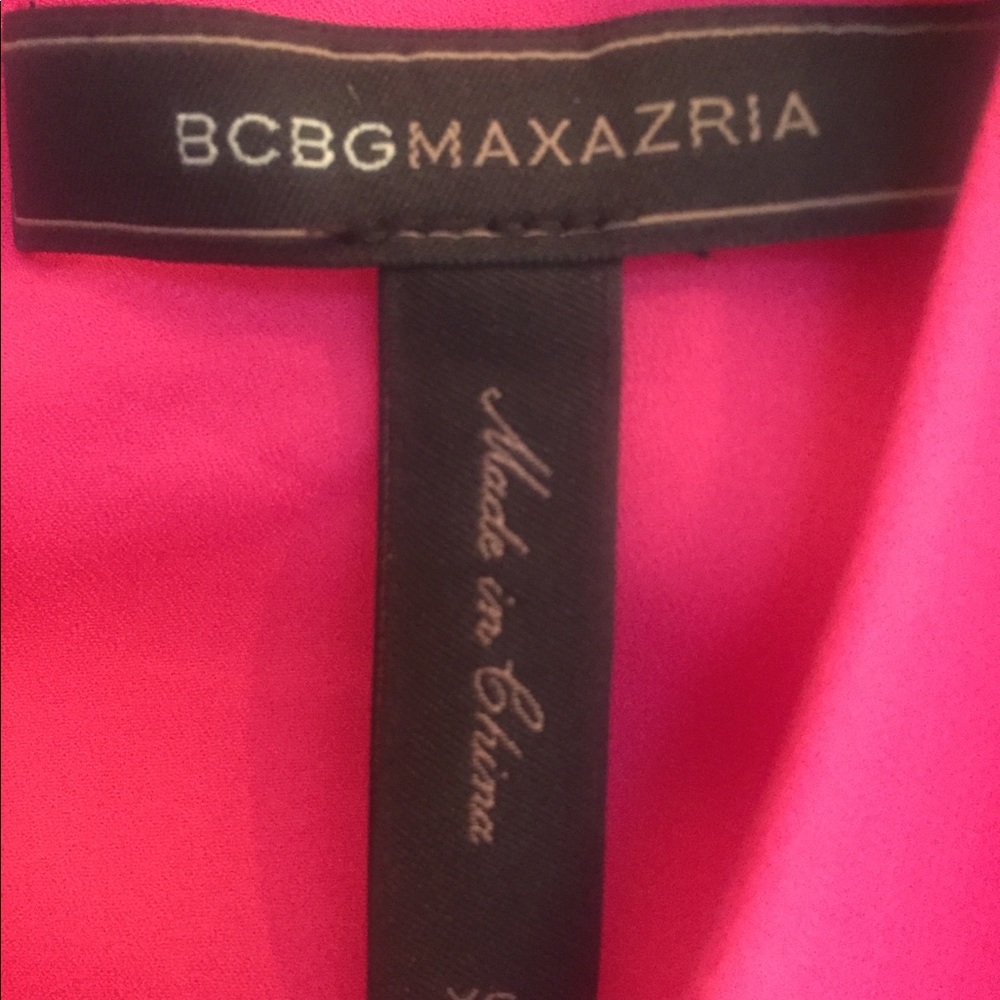 BcbgAxazria bright Pink. dressy dress